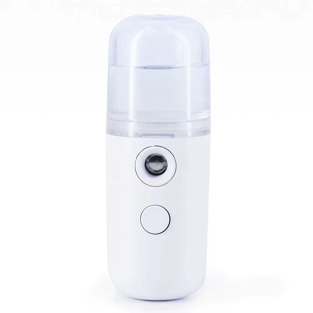 30ML Mini Facial Steamer Personal Nano Sprayer USB Nebulizer Humidifier Moisturizing Hydrating Women Beauty Skin Care Tool