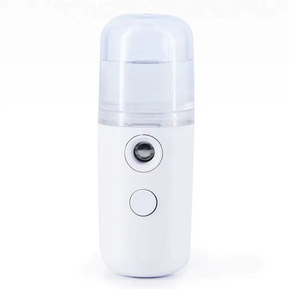 30ML Mini Facial Steamer Personal Nano Sprayer USB Nebulizer Humidifier Moisturizing Hydrating Women Beauty Skin Care Tool