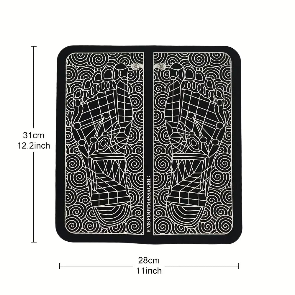 Electric Foot Massager Pad Muscle Massage Relaxation Trainer for Massage Fitness Outdoor Sport Home Family Relax